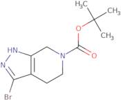 tert-Butyl 3-bromo-2H,4H,5H,6H,7H-pyrazolo[3,4-c]pyridine-6-carboxylate