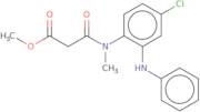 Methyl 3-[[4-Chloro-2-(phenylamino)phenyl]methylamino]-3-oxopropanoate