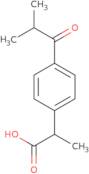 2-[4-(2-Methylpropanoyl)phenyl] propanoic acid