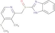 2-[[[3-Methyl-4-(methylthio)-2-pyridinyl]methyl]sulfinyl]-1H-benzimidazole