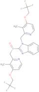 1-[[3-Methyl-4-(2,2,2-trifluoroethoxy)-2-pyridinyl]methyl]-2-[[[3-methyl-4-(2,2,2-trifluoroethoxy)-2-pyridinyl]methyl]sulfinyl]-1H-b enzimidazole