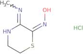 3-(Methylamino)-5,6-dihydro-2H-1,4-thiazin-2-one oxime hydrochloride