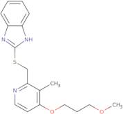 2-[[[4-(3-Methoxypropoxy)-3-methyl-2-pyridinyl]methyl]thio]-1H-benzimidazole