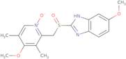 5-Methoxy-2-[[(4-methoxy-3,5-dimethyl-2-pyridinyl)methyl]sulfinyl]-1H-benzimidazole N-oxide