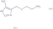 4-Methyl-5-[(2-aminoethyl)thiomethyl]imidazole dihydrochloride