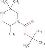 tert-butyl 2,5,5-trimethylpiperazine-1-carboxylate