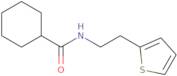 N-[2-(Thiophen-2-yl)ethyl]cyclohexanecarboxamide