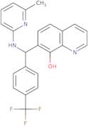 7-{[(6-Methylpyridin-2-yl)amino][4-(trifluoromethyl)phenyl]methyl}quinolin-8-ol