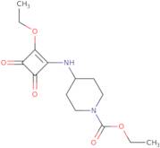 Ethyl 4-[(2-ethoxy-3,4-dioxocyclobut-1-en-1-yl)amino]piperidine-1-carboxylate