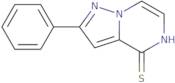 2-Phenylpyrazolo[1,5-a]pyrazine-4(5H)-thione