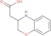 2-(3,4-Dihydro-2H-1,4-benzoxazin-3-yl)acetic acid