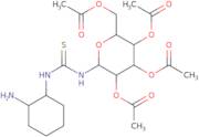 N-[(1R,2R)-2-Aminocyclohexyl]-N′-(2,3,4,6-tetra-O-acetyl-β-D-glucopyranosyl)thiourea