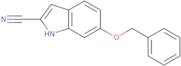 6-(Phenylmethoxy)-1H-indole-2-carbonitrile