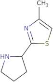 4-Methyl-2-(pyrrolidin-2-yl)-1,3-thiazole
