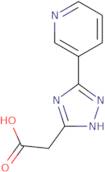 2-(3-(Pyridin-3-yl)-1H-1,2,4-triazol-5-yl)acetic acid