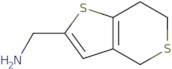 4H,6H,7H-Thieno[3,2-c]thiopyran-2-ylmethanamine