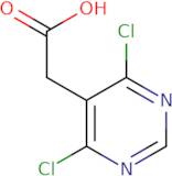 2-(4,6-dichloropyrimidin-5-yl)acetic acid