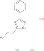 2-(3-Pyridin-3-yl-1H-1,2,4-triazol-5-yl)ethanamine