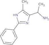 1-(5-Methyl-2-phenyl-1H-imidazol-4-yl)ethan-1-amine