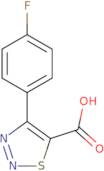 4-(4-Fluorophenyl)-1,2,3-thiadiazole-5-carboxylic acid