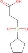 3-(Cyclopentanesulfonyl)propanoic acid