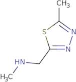 Methyl[(5-methyl-1,3,4-thiadiazol-2-yl)methyl]amine