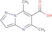 5,7-Dimethylpyrazolo[1,5-a]pyrimidine-6-carboxylic acid