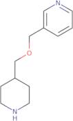 3-((Piperidin-4-ylmethoxy)methyl)pyridine