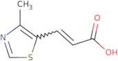 3-(4-Methyl-1,3-thiazol-5-yl)prop-2-enoic acid