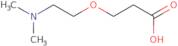 3-[2-(Dimethylamino)ethoxy]propanoic acid