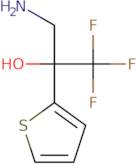 3-Amino-1,1,1-trifluoro-2-(2-thienyl)propan-2-ol