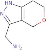 1H,4H,6H,7H-Pyrano[4,3-c]pyrazol-3-ylmethanamine