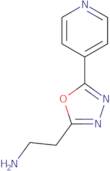 2-(5-(Pyridin-4-yl)-1,3,4-oxadiazol-2-yl)ethanamine