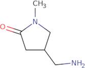 4-(aminomethyl)-1-methylpyrrolidin-2-one