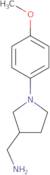 [1-(4-Methoxyphenyl)pyrrolidin-3-yl]methanamine