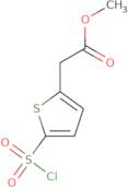 Methyl 2-[5-(chlorosulfonyl)thiophen-2-yl]acetate