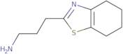 3-(4,5,6,7-Tetrahydro-1,3-benzothiazol-2-yl)propan-1-amine