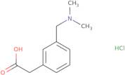 2-(3-[(Dimethylamino)methyl]phenyl)acetic acid