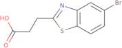 3-(5-Bromo-1,3-benzothiazol-2-yl)propanoic acid