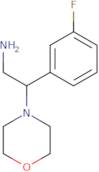 2-(3-Fluorophenyl)-2-(morpholin-4-yl)ethan-1-amine