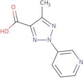 5-Methyl-2-(pyridin-3-yl)-2H-1,2,3-triazole-4-carboxylic acid