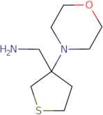 [3-(Morpholin-4-yl)thiolan-3-yl]methanamine