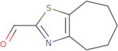 5,â€‹6,â€‹7,â€‹8-â€‹Tetrahydro-4H-cycloheptathiazole-â€‹2-â€‹carboxaldehyde