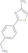 4-(4-Methyl-thiazol-2-yl)-benzylamine