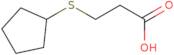 3-(Cyclopentylsulfanyl)propanoic acid