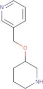 3-[(Piperidin-3-yloxy)methyl]pyridine