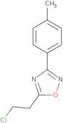 5-(2-Chloroethyl)-3-(4-methylphenyl)-1,2,4-oxadiazole