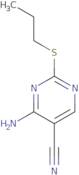 4-Amino-2-(propylsulfanyl)pyrimidine-5-carbonitrile