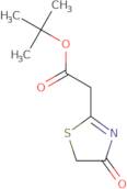 tert-Butyl 2-(4-oxo-4,5-dihydro-1,3-thiazol-2-yl)acetate