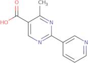 4-Methyl-2-(3-pyridinyl)-5-pyrimidinecarboxylic acid